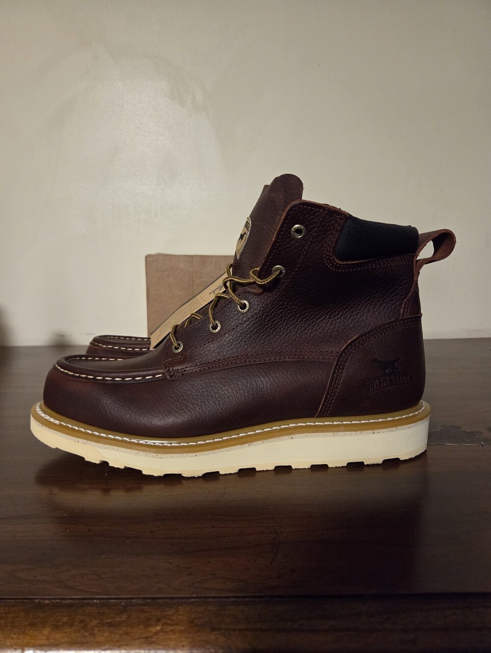 Irish Setter Ashby 6" Soft Toe Brown  Work Boot 83605 Men's Sz 11D NWOB